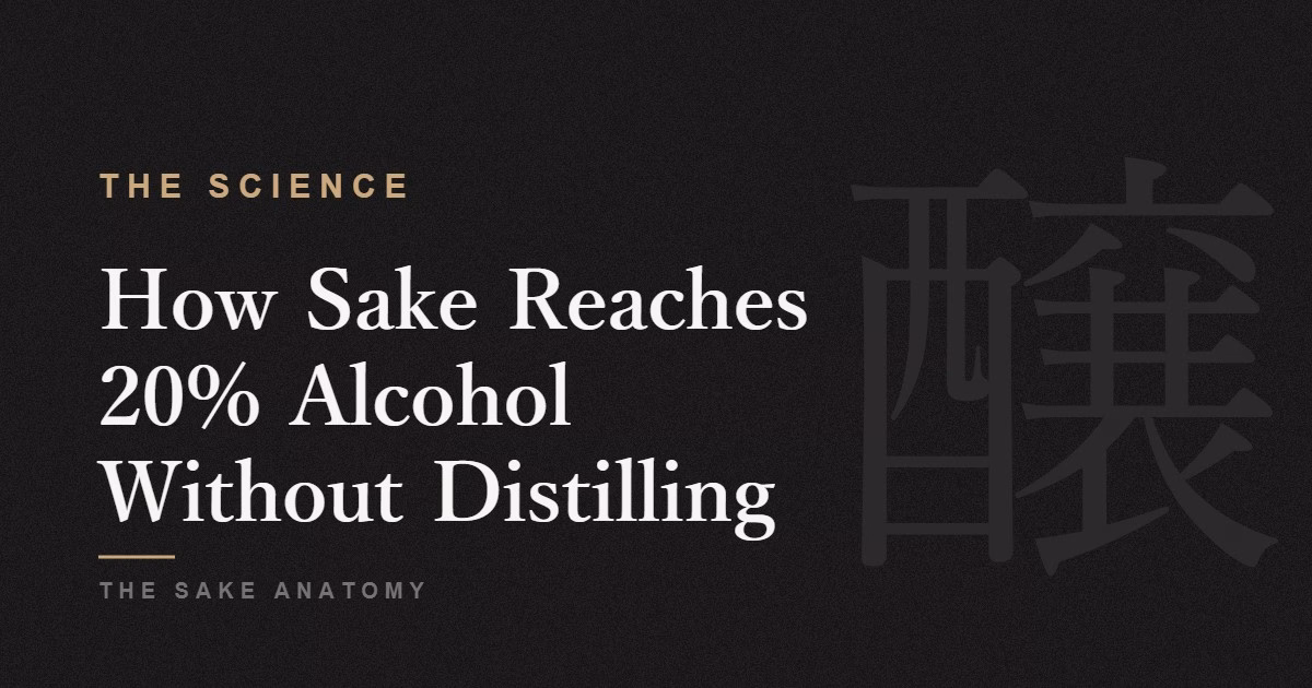 sake alcohol content