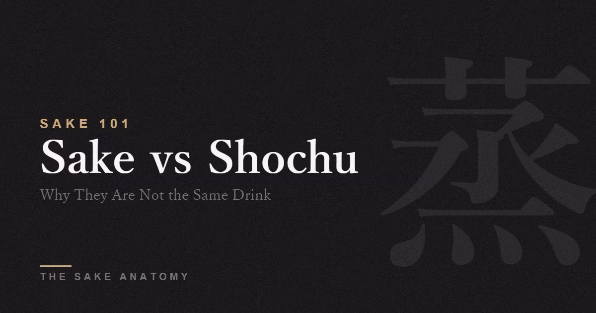 sake vs shochu
