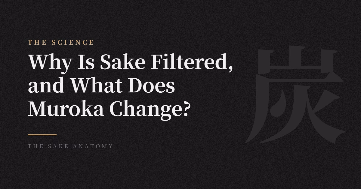 sake filtration
